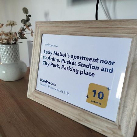 בודפשט Lady Mabel'S Apartment Near To Arena, Puskas Stadion And City Park, With Guarded Parking Place מראה חיצוני תמונה
